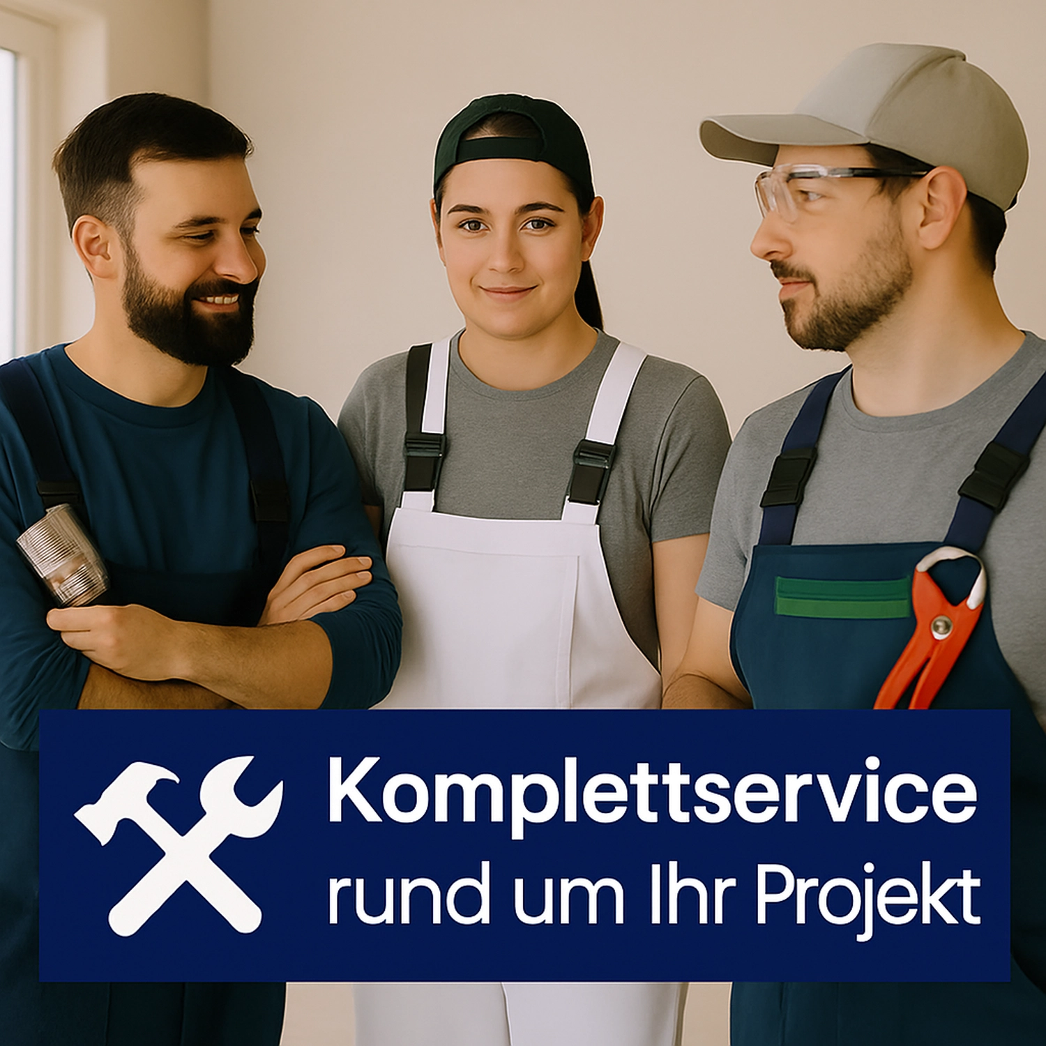 Bauunternehmung Gehlen - Sanierung, Fassade & Innenausbau - Bauarbeiter